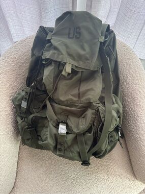 USGI Large ALICE LC-1 Field Pack Rucksack Backpack w/ Frame Olive